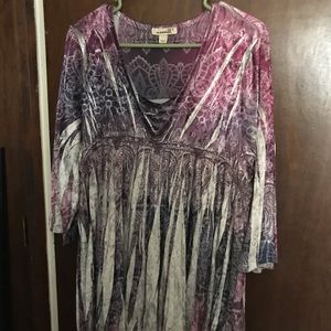 One World Tops | One World Polyester Tunic